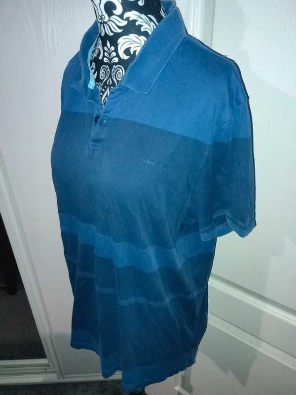 bawełniana bluzka polo Calvin Klein rozm. M