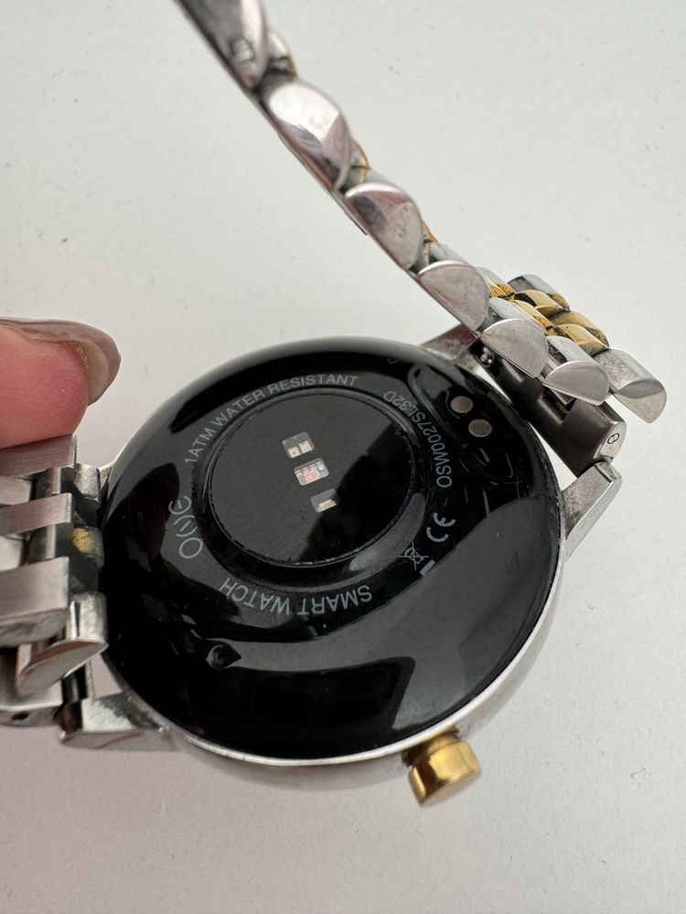Smartwatch One Prateado e Dourado