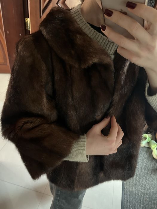 Шуба норка, натуральна норка, натуральна норкова шуба
