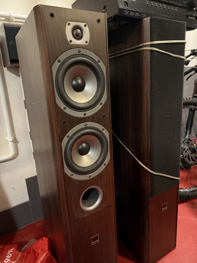 Onkyo wzmacniacz, DVD, zestaw glosnikow 5.1