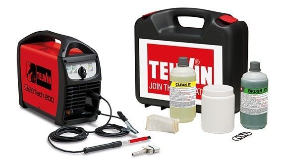 Limpeza para Juntas de Soldadura TELWIN CLEANTECH 200 230V + KIT