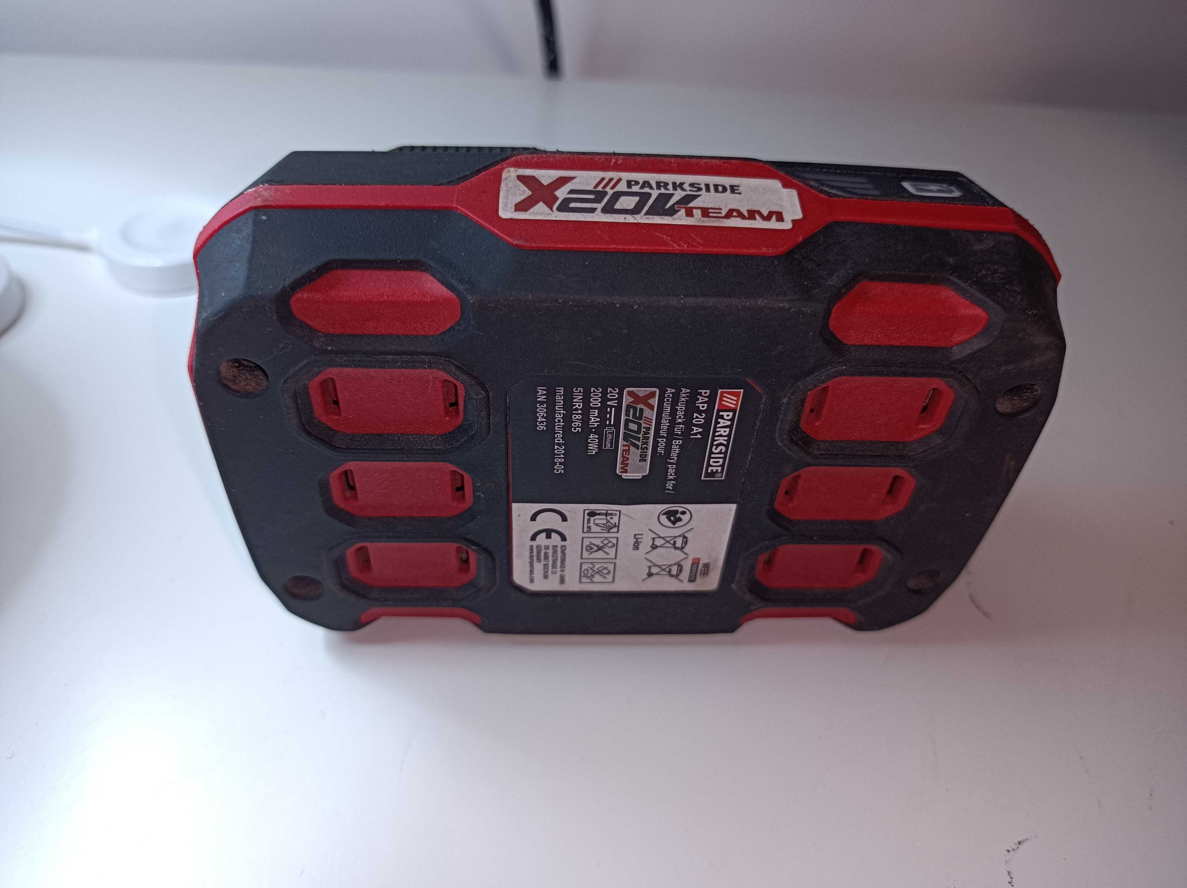 Bateria 20V Prakside 20V akumulator 2000mAh sprawny