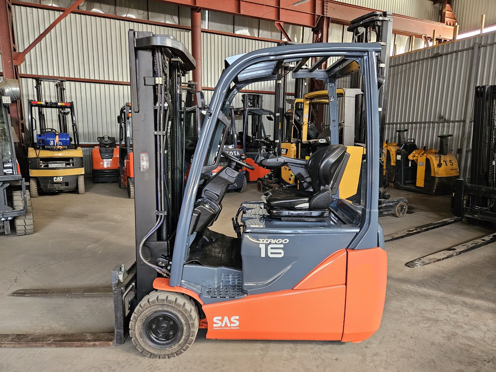 Навантажувач електричний Toyota 1,6 т. 2019 р. Вилочный погрузчик