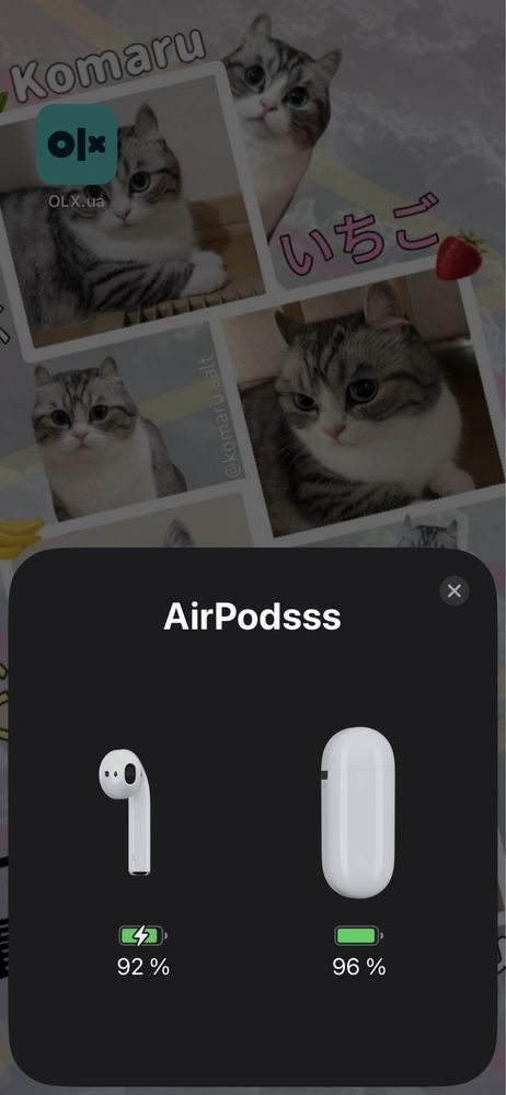 Навушники Apple AirPods A1523