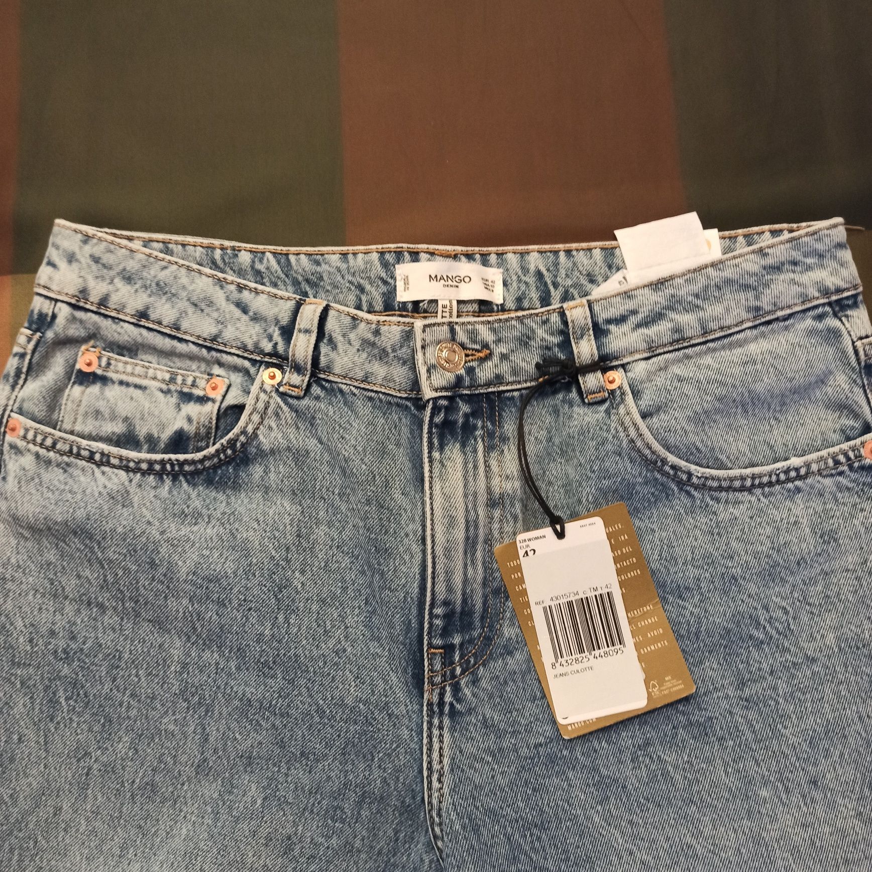 Женские джинсы кюлоты Mango  48 раз.