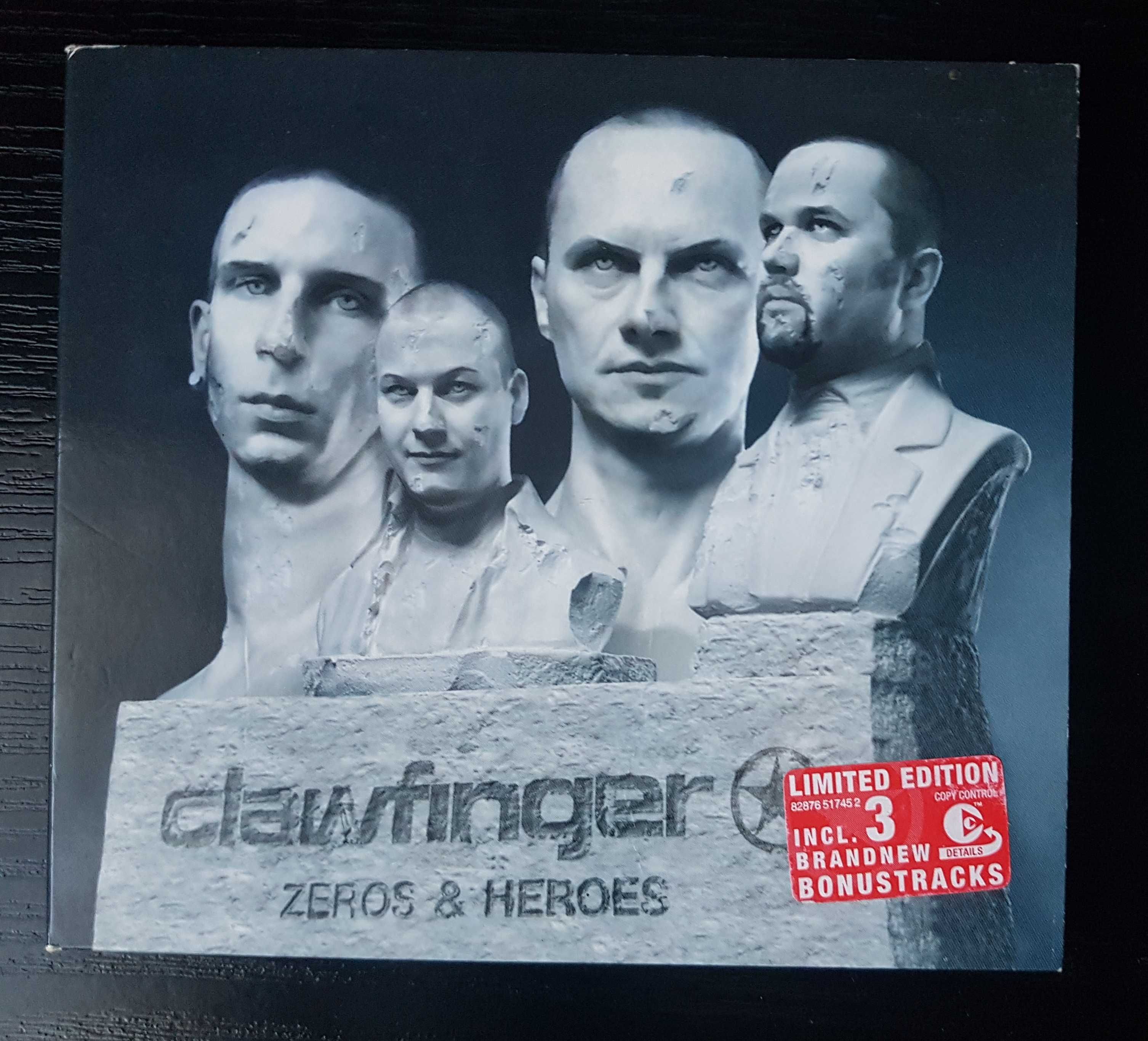 Clawfinger Zeros & Heroes CD limited edition digipack