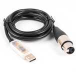 Usangreen Kabel USB FTDI RS485 XLR DMX512 do oświetlenia scenicznego5M