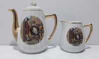 Antiguidade - Serviços de chá e café Porcelana do Brasil Cidamar Jundi