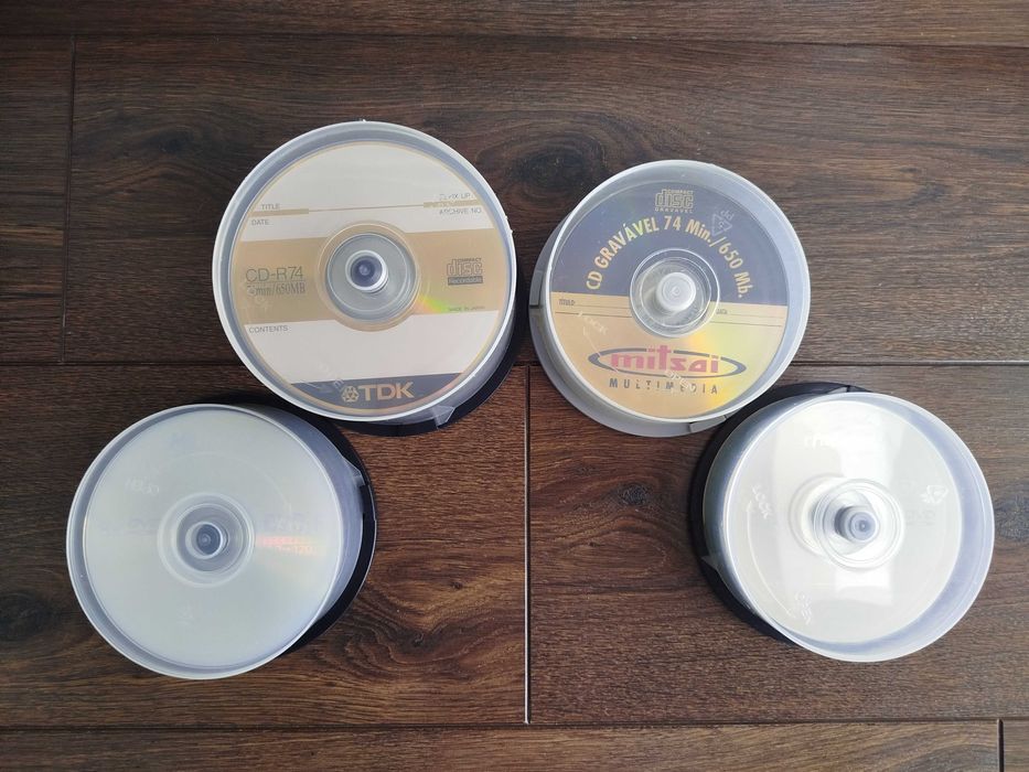 DVDs e CDs Virgens [DVD+R | CD+R]