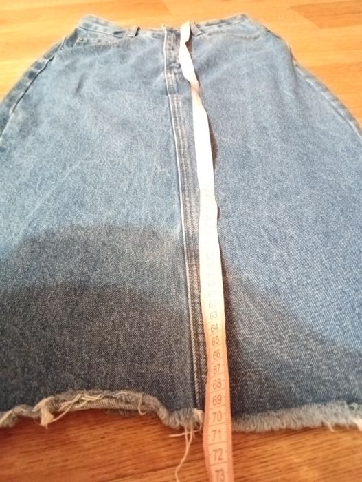 Джинсова спідниця. S.