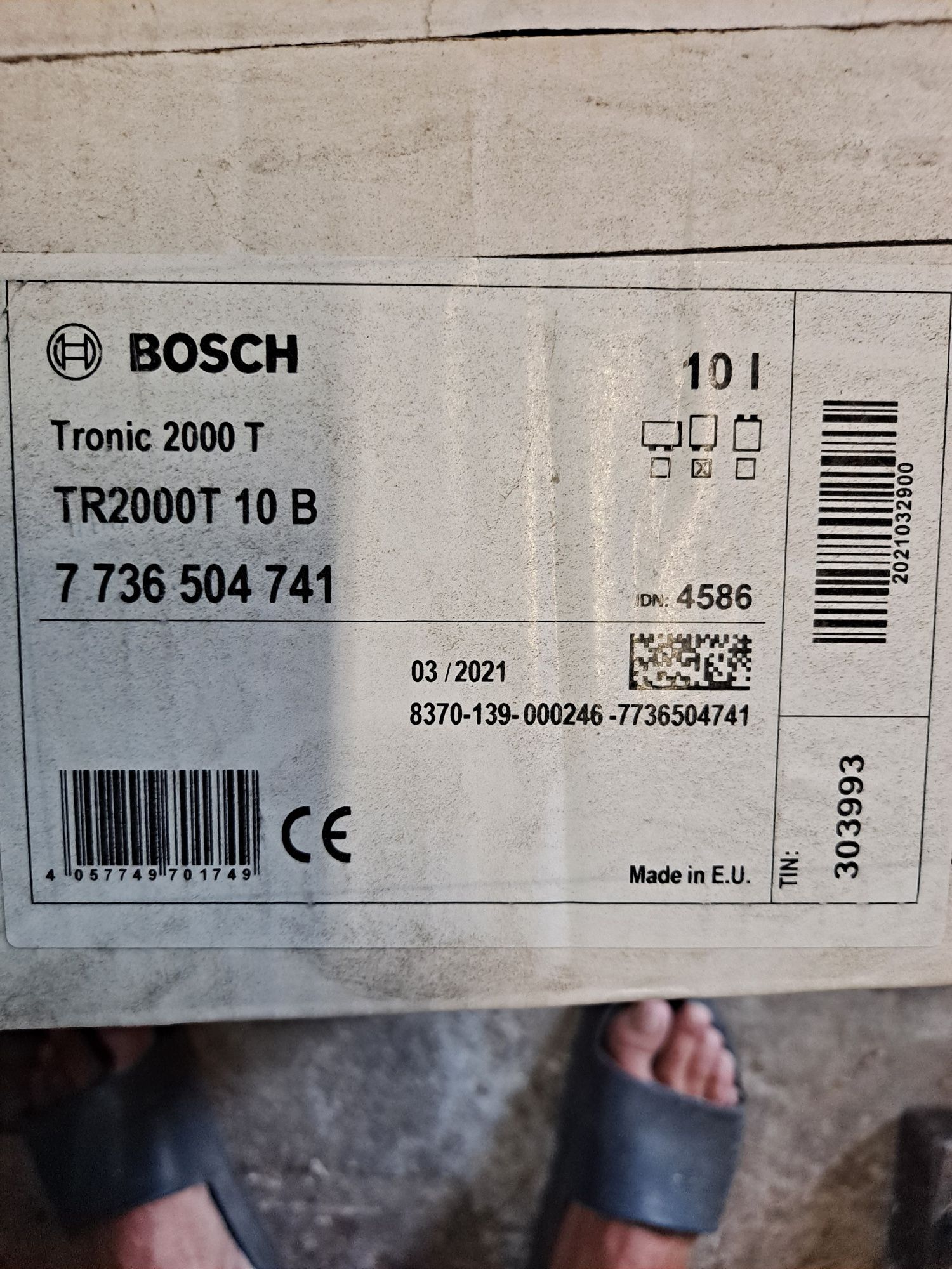 Bojler elektryczny BOSCH TR2000T 10 B 10 l