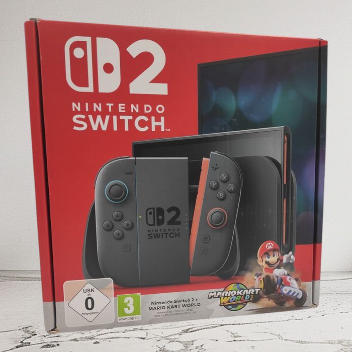 Na Lewara Konsola Nintendo Switch 2 + Mario Kart World