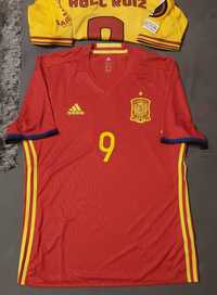 Camisola de jogo usada pelo Abel Ruiz, Seleção Espanhola