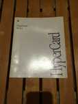 ## manual Apple Macintosh Hypercard Basics retro (s/ disquete) ##
