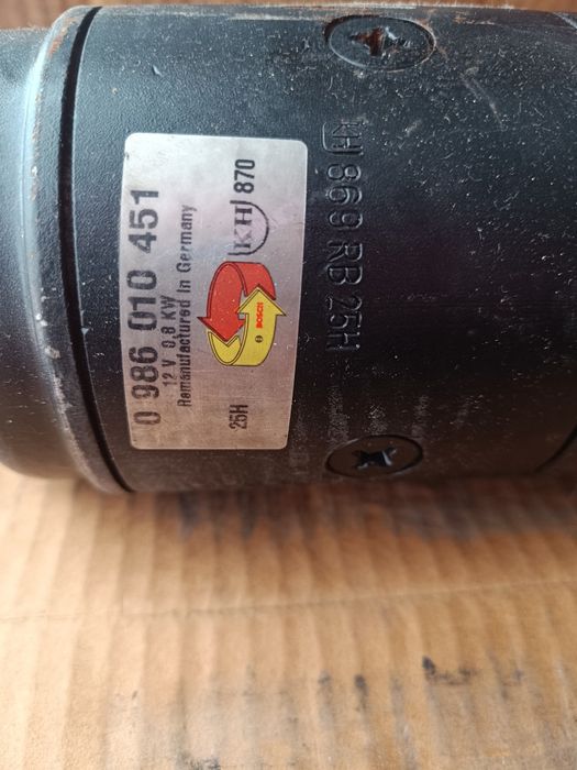 Motor de arranque Fiat Panda novo