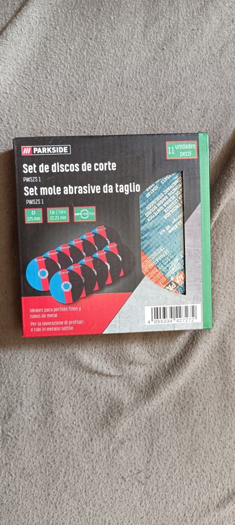 Cx com discos 125 mm
