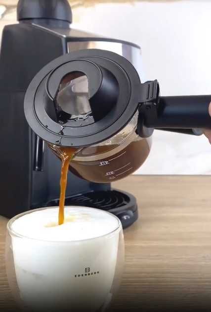 НЕМЕЦКАЯ Кофеварка рожковая Espresso Rainberg RB-8111 с капучинатором
