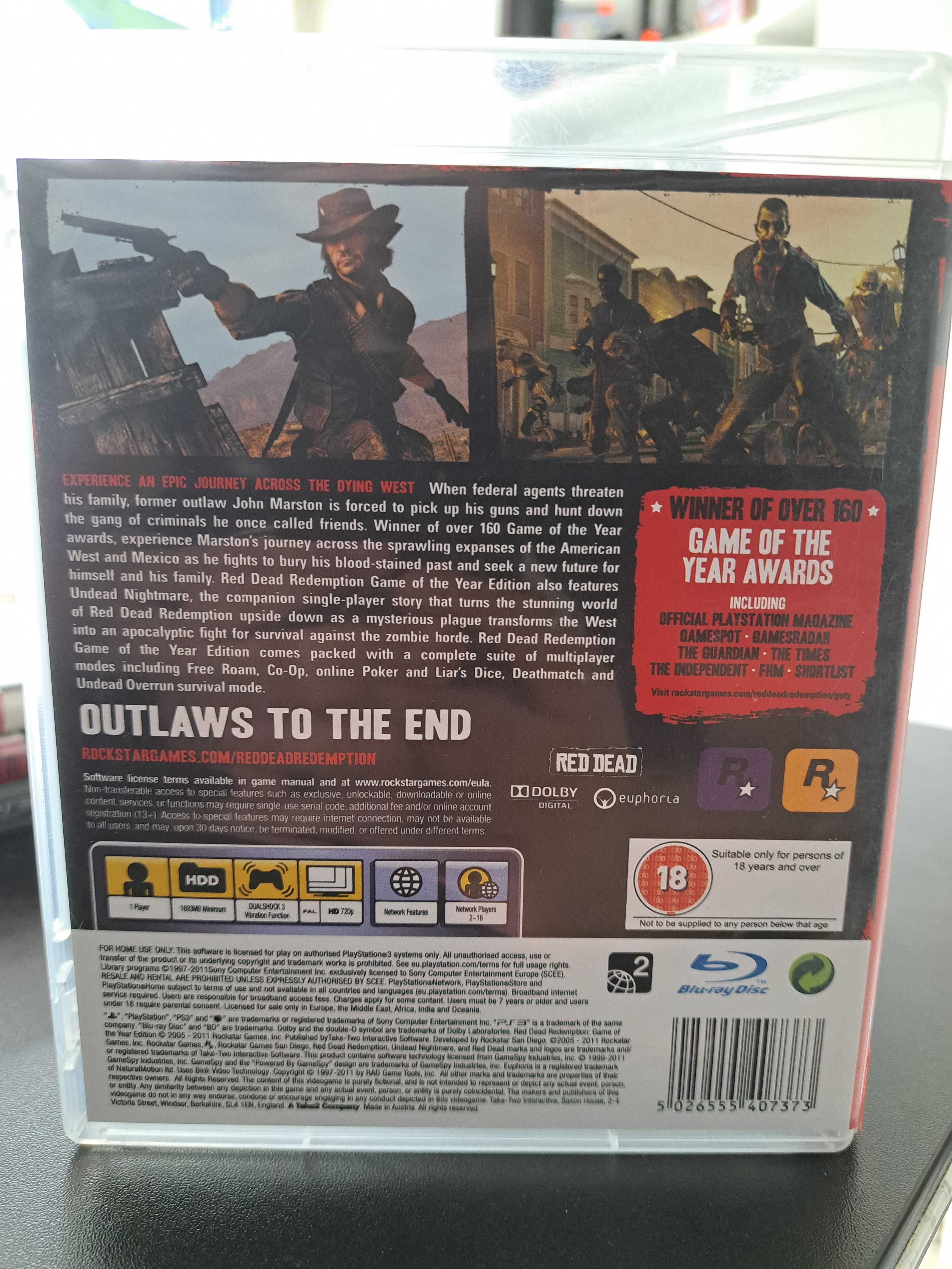 Red Dead Redemption GOTY PS3 Wysyłka Wymiana Sklep Mokotów