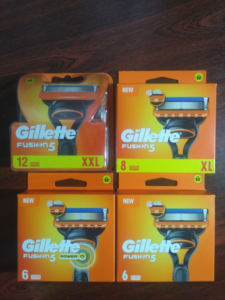 Касети для гоління Gillette Fusion 5 лез