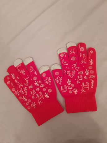 Rękawiczki świąteczne