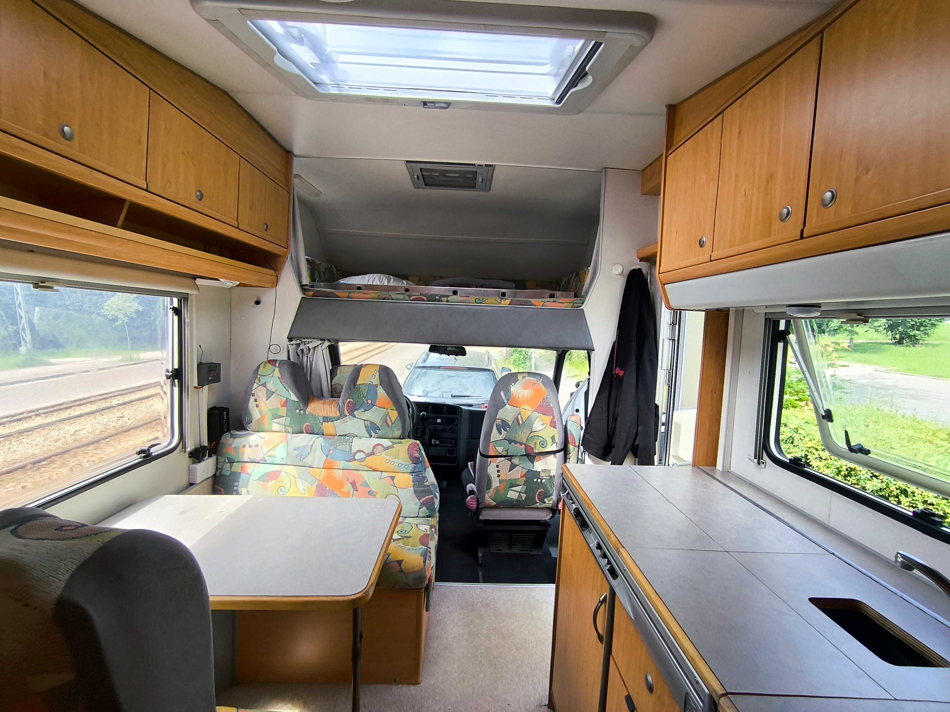 Fiat Ducato II 1.9 TD Knaus kamper 1999/2000