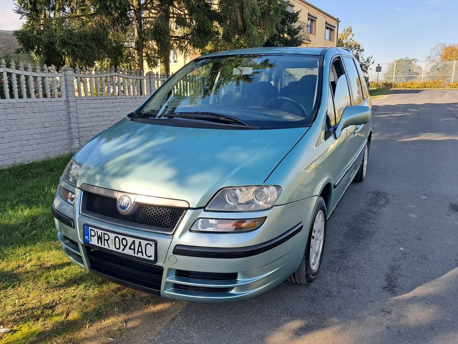 Fiat Ulysse 2.0 Diesel*Zarejestrowany*Klima*7-Osobowy*