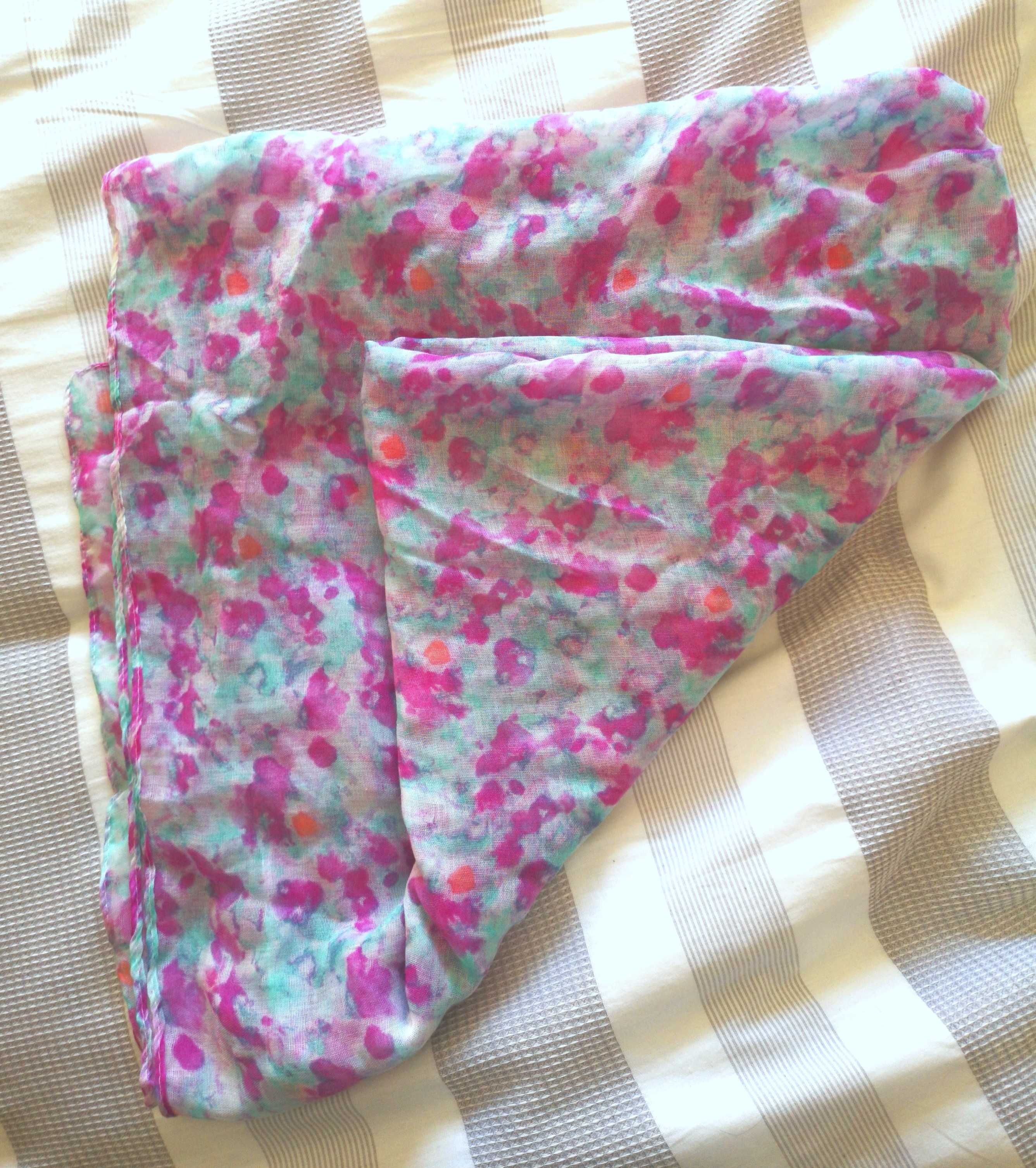 Lenço multicolorido macio Primark