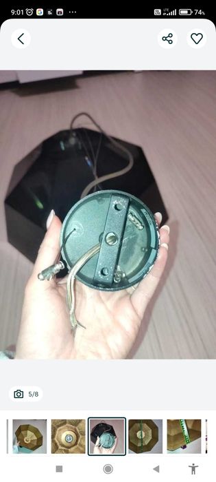 czarna lampa wisząca industrialna