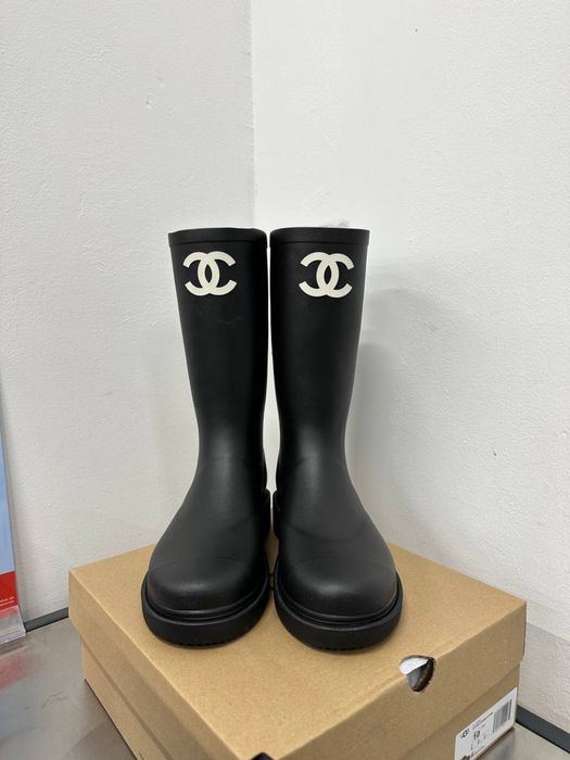 Резинові гумові чоботи Chanel 36, 39, 40