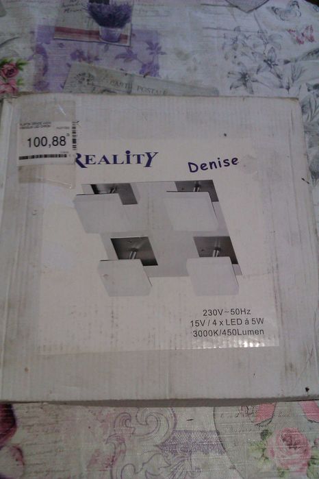 nowy sprawny kinkiet led na podstawie lustrzanej tanio!!!