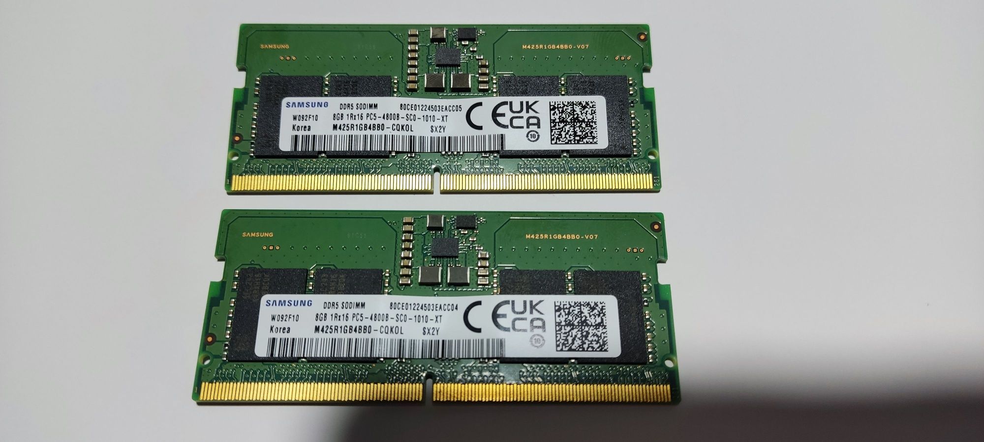 DDR5 5600MHz 16Gb 2x8Gb Samsung Оперативна пам´ять