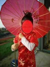 Vestido Carnaval criança - Chinesa 8-11 anos