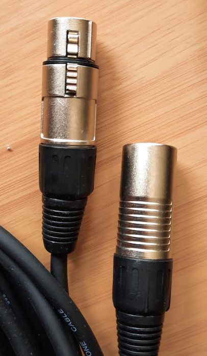 Cabo Stagg SMC15 de 15m Negro