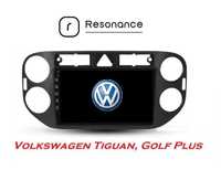 Штатна магнітола Volkswagen Tiguan Golf Plus android GPS навігація VW