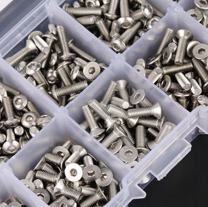 Śruby Imbusowe M3 Ze Stali Nierdzewnej Śruby Imbusowe Z Łbem 400Szt