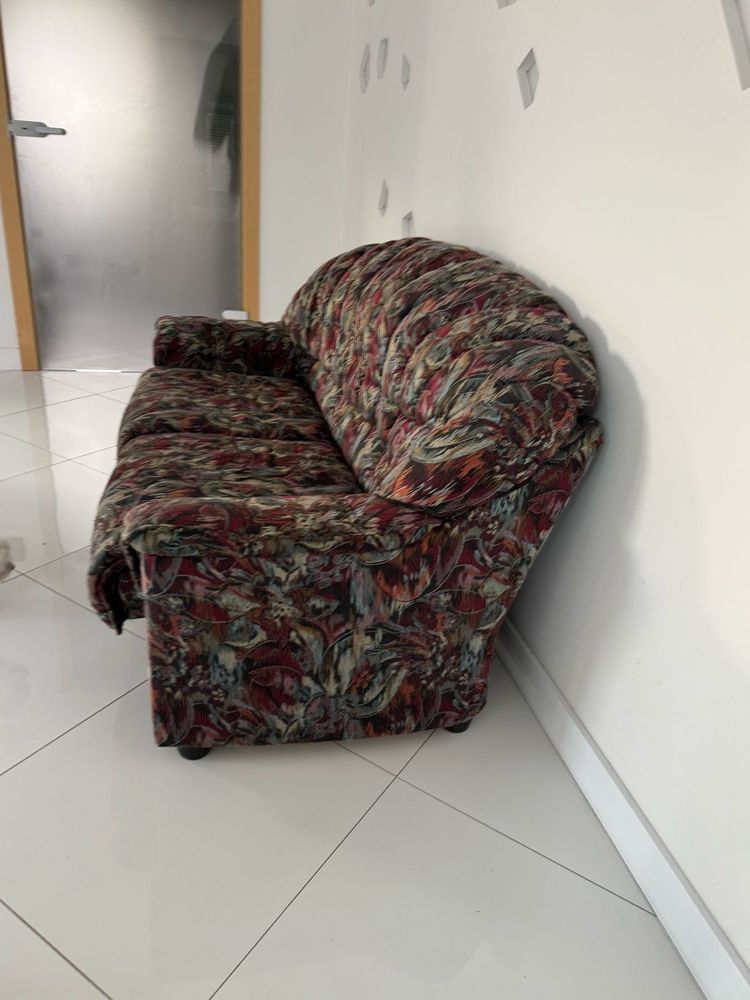 Włoska sofa 2 os vintage materac wellpur