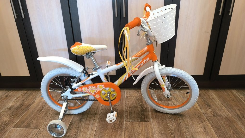 Детский велосипед Comanche Butterfly 16" алюминиевая рама