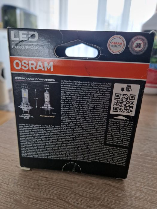 OSRAM H7 LED 2SZT 1400 lm