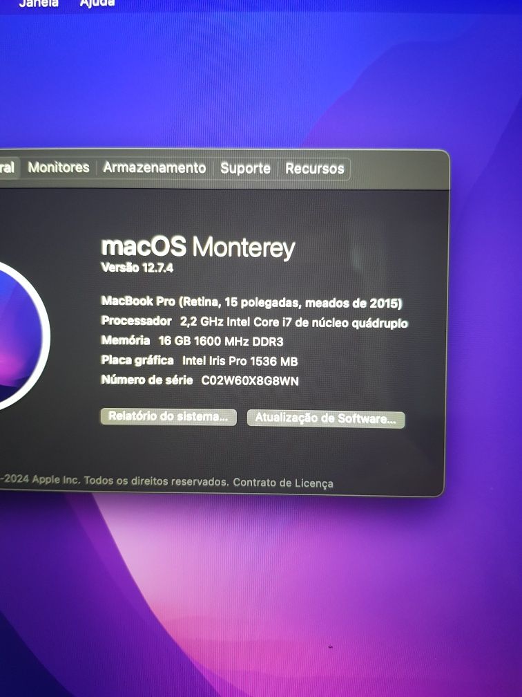 Macbook pro 2014 16gb
