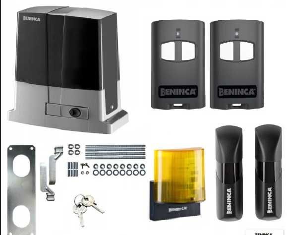 Automat bramy przesuwnejBENINCA BULL 5 do 500 kg LED WiFi 2 Piloty