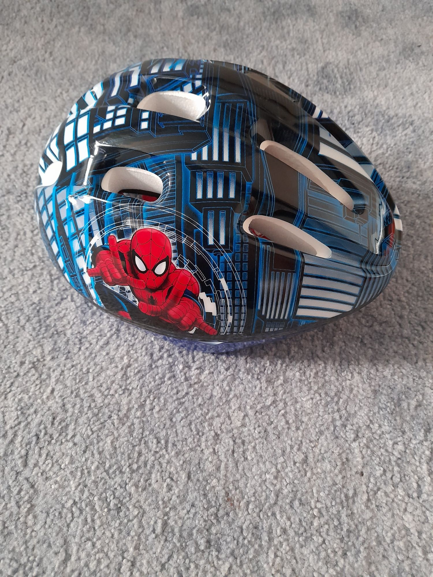 Spiderman kask rowerowy 52-56