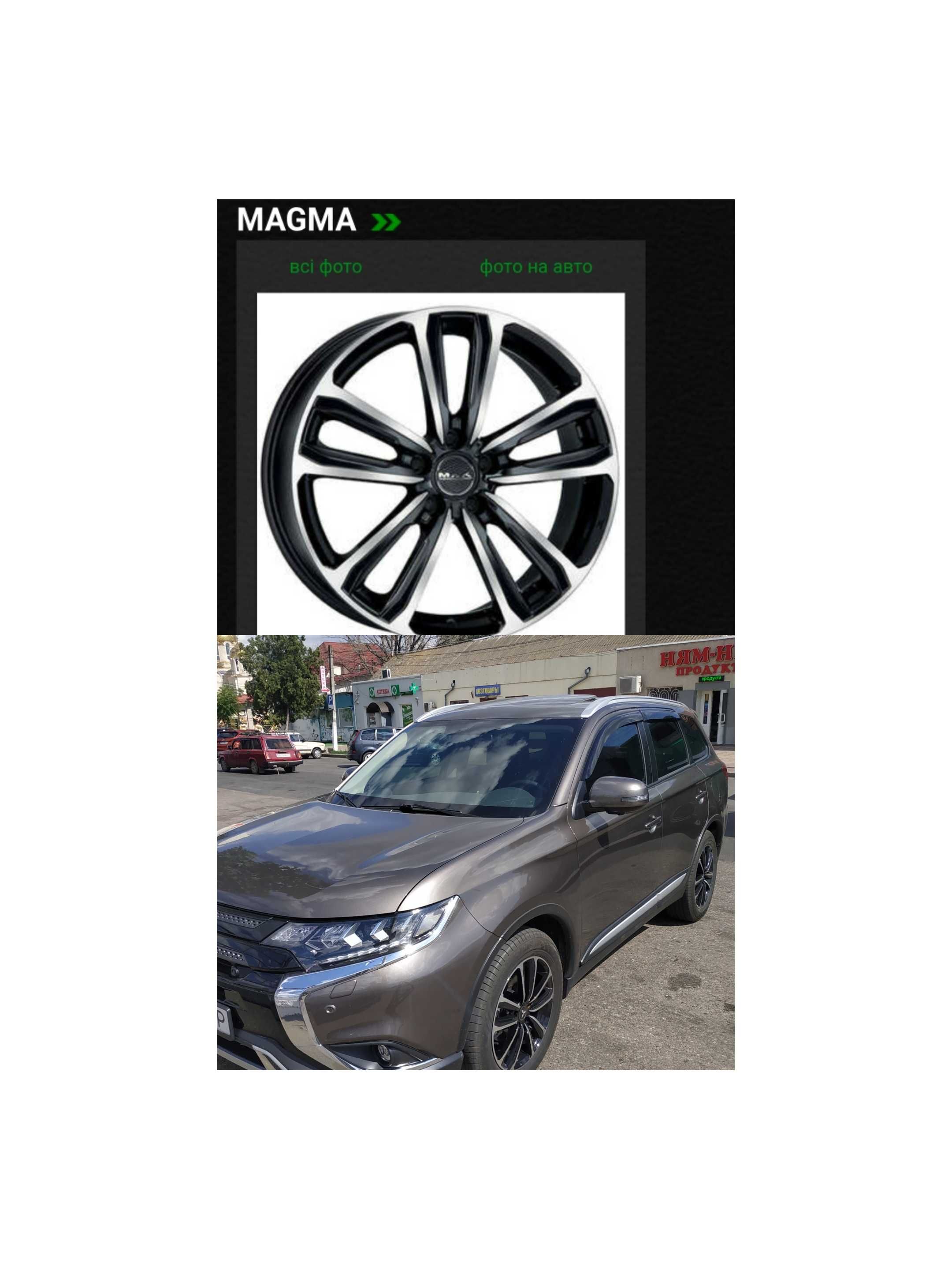 Продам диски литі R 18  5X114,3  MAK MAGMA