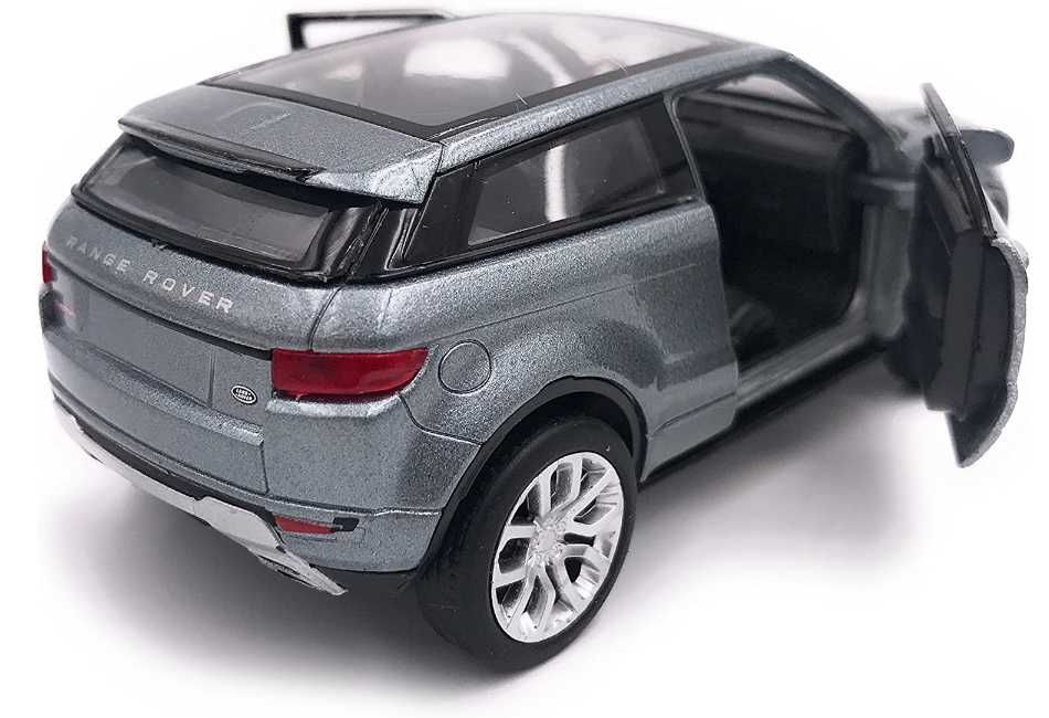 LAND ROVER Range Rover Evoque model WELLY 1:34 SREBRNY