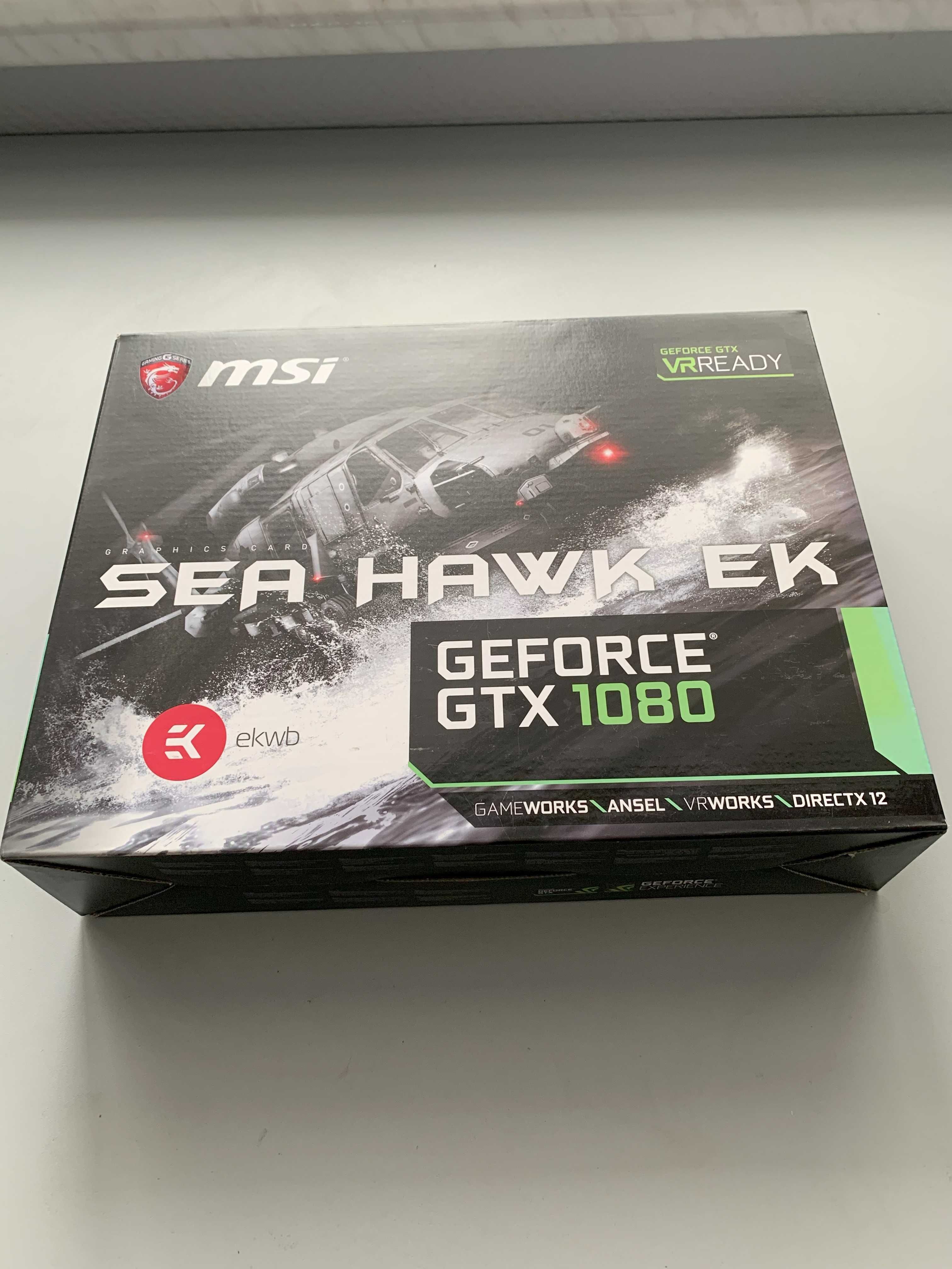Відеокарта (для водного охолодження) MSI GeForce GTX 1080 SEA HAWK EK
