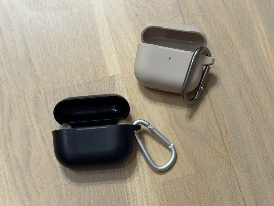 Чехол 2шт для наушников AirPods Pro 1/2 с карабинами