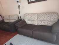 Conjunto de 2 sofás como novos