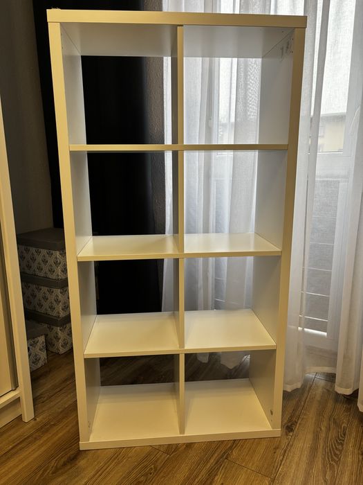 Szafa rozsuwana dwudrzwiowa z lustrem biała