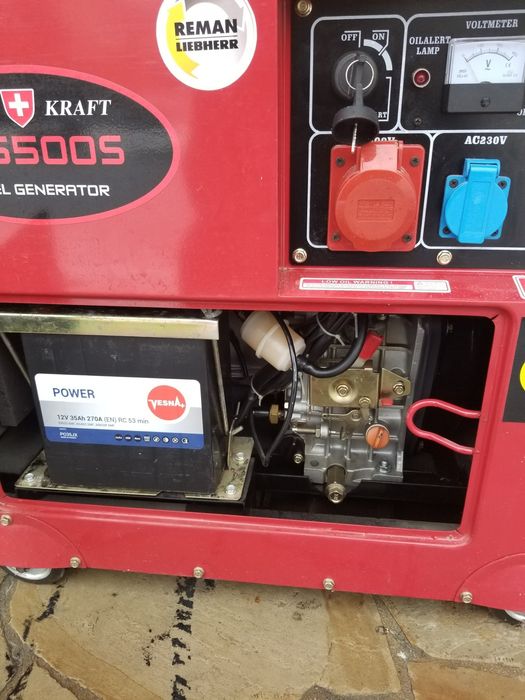 Генератор дизельний SWISS KRAFT SK6500S 6,5kW