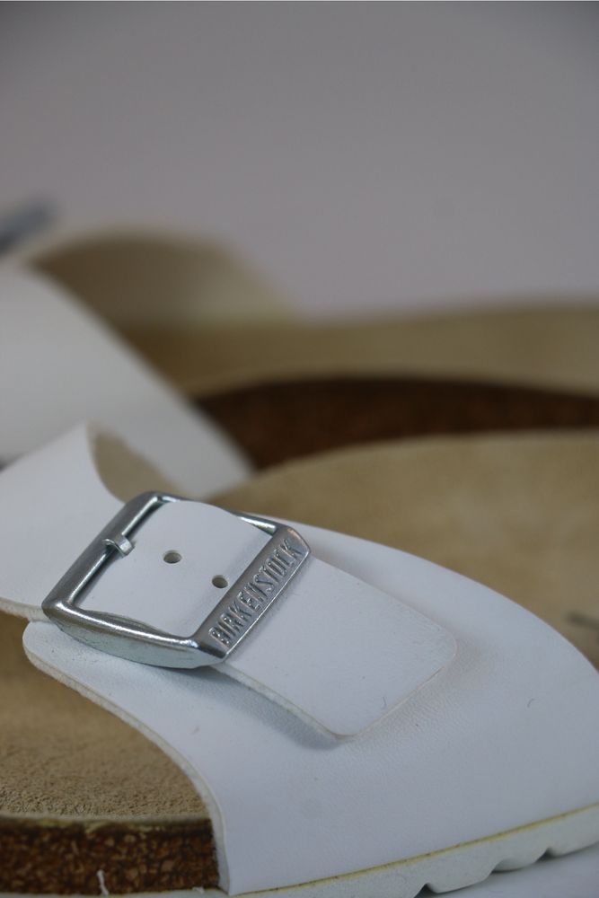 Birkenstock Madrid White Birko-Flor Розмір 39