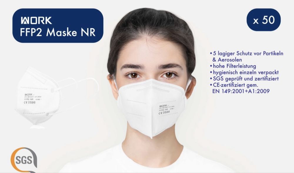 Maseczki Maska FFP 2   Maski FFP2